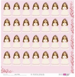 PFY-003 - PAPEL SCRAP COMUNION - pack 12 ud.