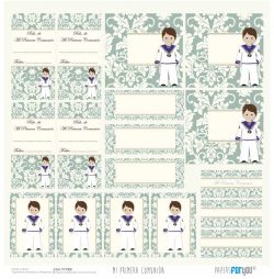 PFY-009 - PAPEL SCRAP COMUNION - pack 12 ud.