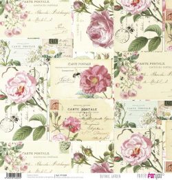 PFY-049 - PAPEL SCRAP BOTANIC GARDEN - pack 12 ud.