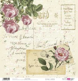 PFY-051 - PAPEL SCRAP BOTANIC GARDEN - pack 12 ud.