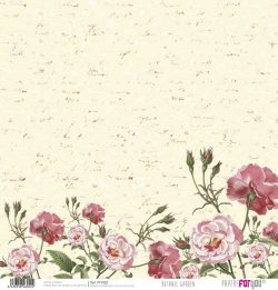 PFY-052 - PAPEL SCRAP BOTANIC GARDEN - pack 12 ud.