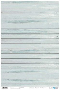 PFY-1019 - PAPEL CARTONAJE PANELES DE MADERA CELESTE