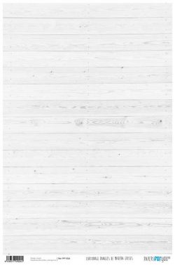 PFY-1024 - PAPEL CARTONAJE PANELES DE MADERA GRISES - pack 12 ud.