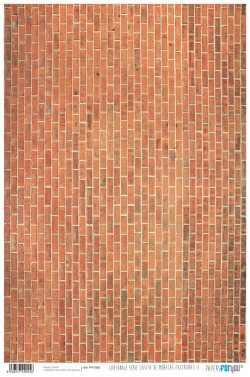 PFY-1045 - PAPEL CARTONAJE SERIE CASITA MUÑECAS EXTERIORES II - pack 12 ud.