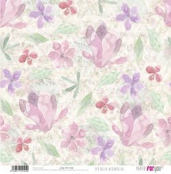 PFY-1104 - PAPEL SCRAP PIU BELLA ACQUARELLA - pack 12 ud.