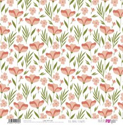 PFY-1134 - PAPEL SCRAP BIG BANG FLOWERS - pack 12 ud.