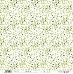PFY-1137 - PAPEL SCRAP BIG BANG FLOWERS - pack 12 ud.