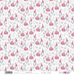 PFY-1139 - PAPEL SCRAP BIG BANG FLOWERS - pack 12 ud.