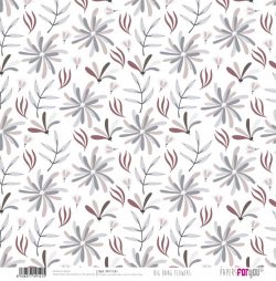 PFY-1141 - PAPEL SCRAP BIG BANG FLOWERS - pack 12 ud.