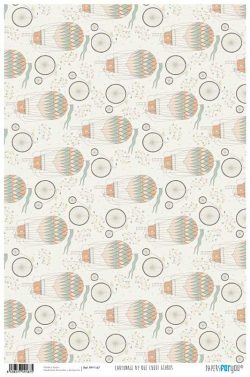 PFY-1167 - PAPEL CARTONAJE AY QUE CUQUI - pack 12 ud.