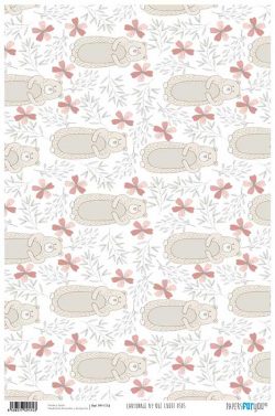 PFY-1174 - PAPEL CARTONAJE AY QUE CUQUI - pack 12 ud.