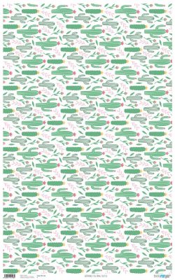 PFY-1193 - PAPEL SATIN BIG BANG CACTUS - pack 6 ud.