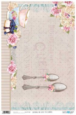 PFY-1207 - PAPEL CARTONAJE COFFE CUCHARITAS - pack 12 ud.