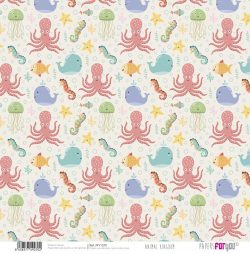 PFY-1270 - PAPEL SCRAP ANIMAL KINGDOM - pack 12 ud.