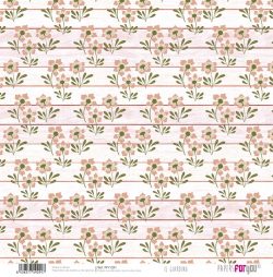 PFY-1291 - PAPEL SCRAP IL GIARDINO - pack 12 ud.