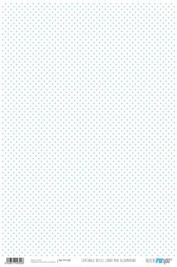 PFY-1322 - PAPEL CARTONAJE LUNAR MINI AGUAMARINA - pack 12 ud.