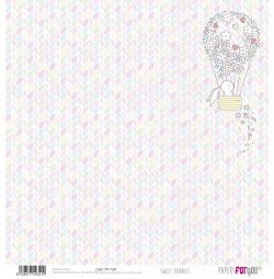 PFY-1341 - PAPEL SCRAP SWEET BUNNIES - pack 12 ud.