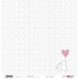 PFY-1342 - PAPEL SCRAP SWEET BUNNIES - pack 12 ud.