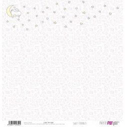 PFY-1350 - PAPEL SCRAP SWEET BUNNIES - pack 12 ud.