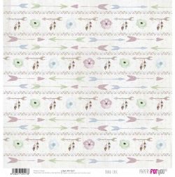 PFY-1517 - PAPEL SCRAP BOHO CHIC - pack 12 ud.