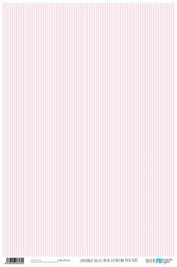PFY-164 - PAPEL CARTONAJE RAYA SUPER FINA ROSA BEBE  - pack 12 ud.