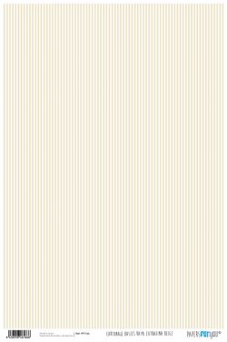 PFY-166 - PAPEL CARTONAJE RAYA SUPER FINA BEIGE - pack 12 ud.