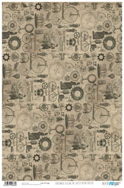 PFY-1665 - PAPEL CARTONAJE KILLING ME SOFTLY RETRO POSTER - pack 12 ud.