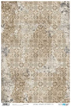 PFY-1668 - PAPEL CARTONAJE SOMEWHERE OVER BROKEN TILES - pack 12 ud.