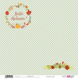 PFY-1719 - PAPEL SCRAP AUTUMN FOREST - pack 12 ud.