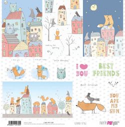 PFY-1739 - PAPEL SCRAP SCANDI STYLE - pack 12 ud.