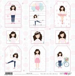 PFY-1752 - PAPEL SCRAP MIRA COMO FLOTO MIRA COMO VUELO - pack 12 ud.