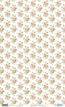 PFY-1851 - PAPEL DE ARROZ BOTANIC ROSES - pack 6 ud.