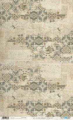 PFY-1864 - PAPEL DE ARROZ SOMEWHERE OVER VINTAGE TILES - pack 6 ud.