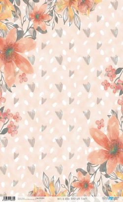 PFY-1870 - PAPEL DE ARROZ TRENDY GIRL FLOWERS - pack 6 ud.