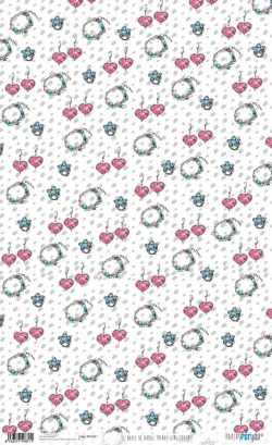 PFY-1871 - PAPEL DE ARROZ TRENDY GIRL LUXURY - pack 6 ud.