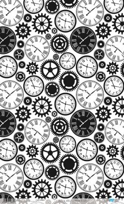 PFY-1879 - PAPEL DE ARROZ STEAMPUNK RELOJES - pack 6 ud.