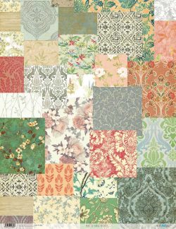 PFY-1882 - PAPEL DE ARROZ RETALES - pack 6 ud.