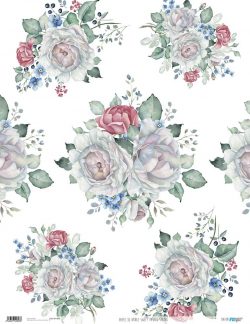 PFY-1893 - PAPEL DE ARROZ SWEET PASTEL SPRING - pack 6 ud.