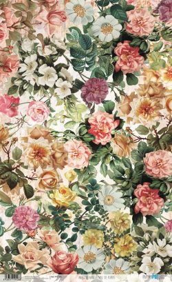 PFY-1926 - PAPEL DE ARROZ TAPIZ DE FLORES - pack 6 ud.