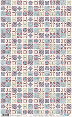 PFY-1927 - PAPEL DE ARROZ SERIE CASITA DE MUÑECAS II - pack 6 ud.