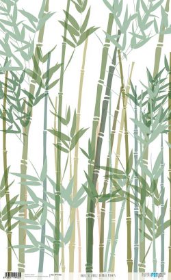 PFY-1930 - PAPEL DE ARROZ BAMBOO PLANTS - pack 6 ud.