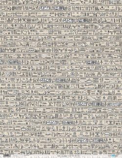 PFY-1976 - PAPEL DE ARROZ EGYPPTIAN WRITINGS - pack 6 ud.