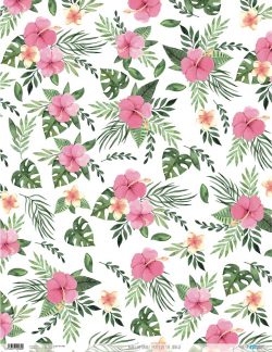 PFY-1980 - PAPEL DE ARROZ 1980 PARTY IN THE JUNGLE - pack 6 ud.