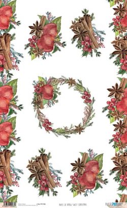 PFY-1983 - PAPEL DE ARROZ SWEET CHRISTMAS - pack 6 ud.