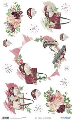 PFY-1990 - PAPEL DE ARROZ OH SWEET AUTUMN - pack 6 ud.