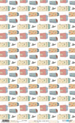 PFY-2003 - PAPEL DE ARROZ SCANDI STYLE HOUSESS - pack 6 ud.