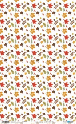 PFY-2005 - PAPEL DE ARROZ AUTUMN FOREST FALL - pack 6 ud.