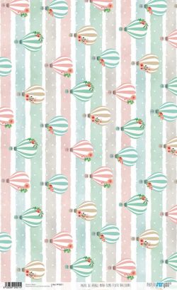PFY-2011 - PAPEL DE ARROZ MIRA COMO FLOTO BALLOONS - pack 6 ud.