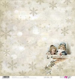 PFY-201 - PAPEL SCRAP CHRISTMAS TIME - pack 12 ud.