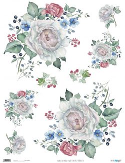 PFY-2216 - PAPEL DE ARROZ SWEET PASTEL SPRING III - pack 6 ud.